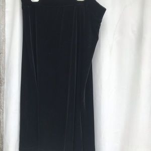 Chico’s A-line Velvet skirt (their size 3)